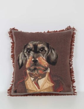 dekoratyvinės pagalvės užvalkalalas su šunimi žavusis taksas