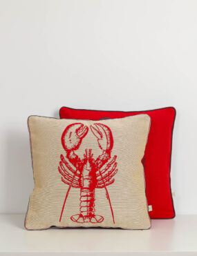 Dekoratyvinės pagalvėlės užvalkalas „Omaras ant smėlio“